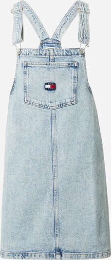 Tommy Jeans Kjole 'PINAFORE' i navy / blue denim / rød / hvid, Produktvisning