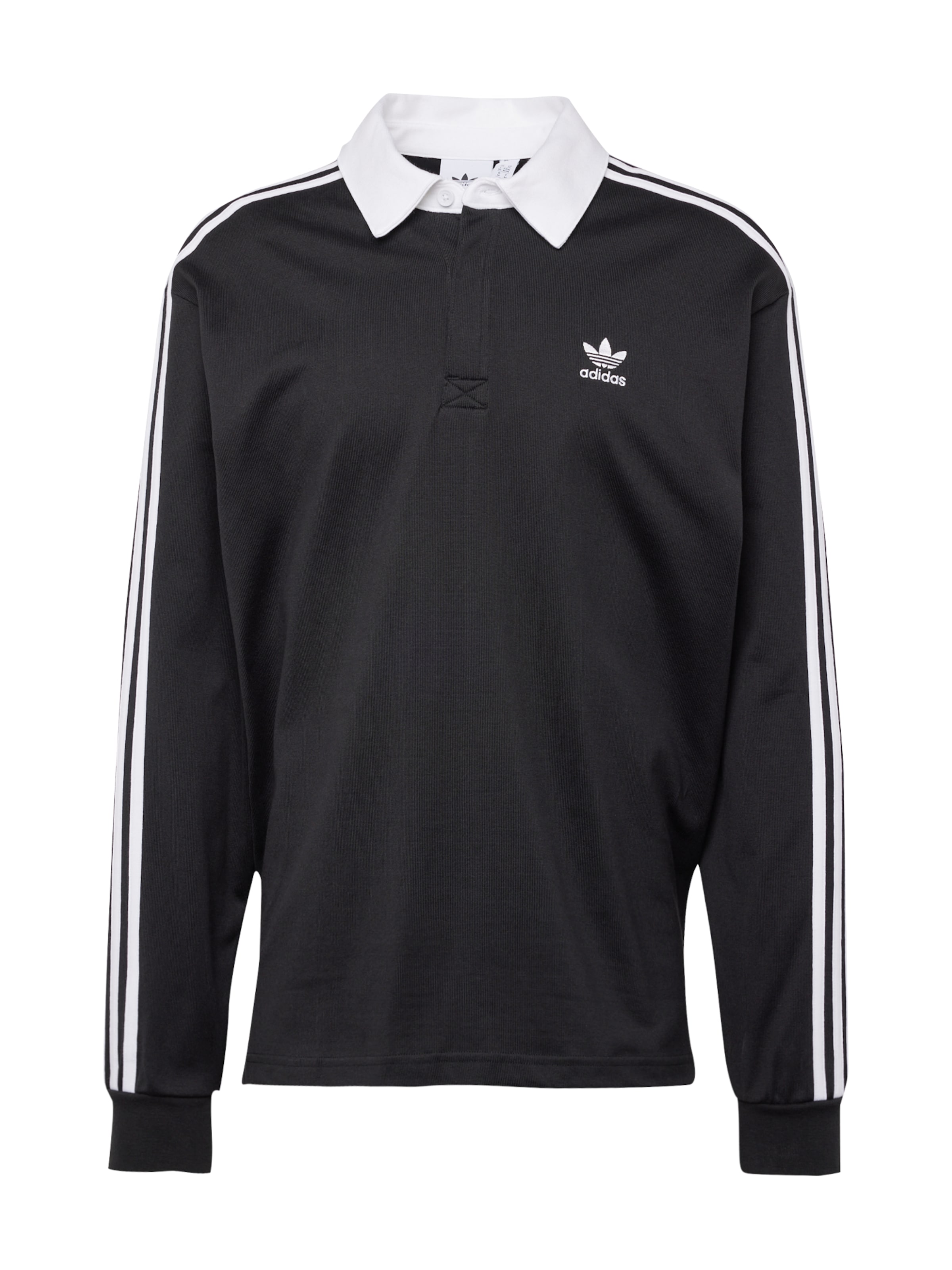 ADIDAS ORIGINALS - Camiseta 'Adicolor' en negro: frente