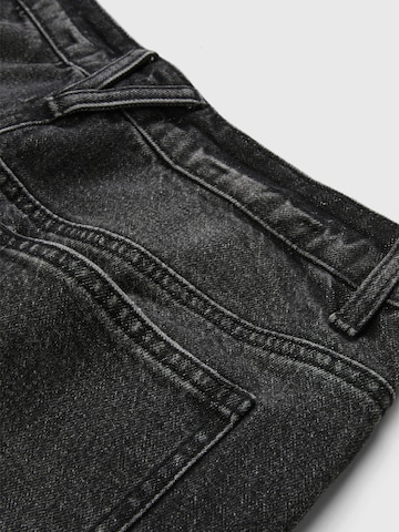 bonprix Wide Leg Jeans in Schwarz