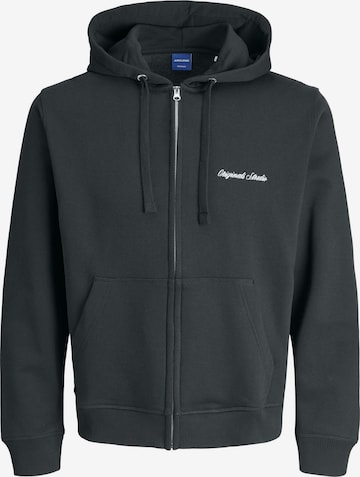 JACK & JONES Sweatjacke 'JORNorrebro' in Grau: Vorderseite