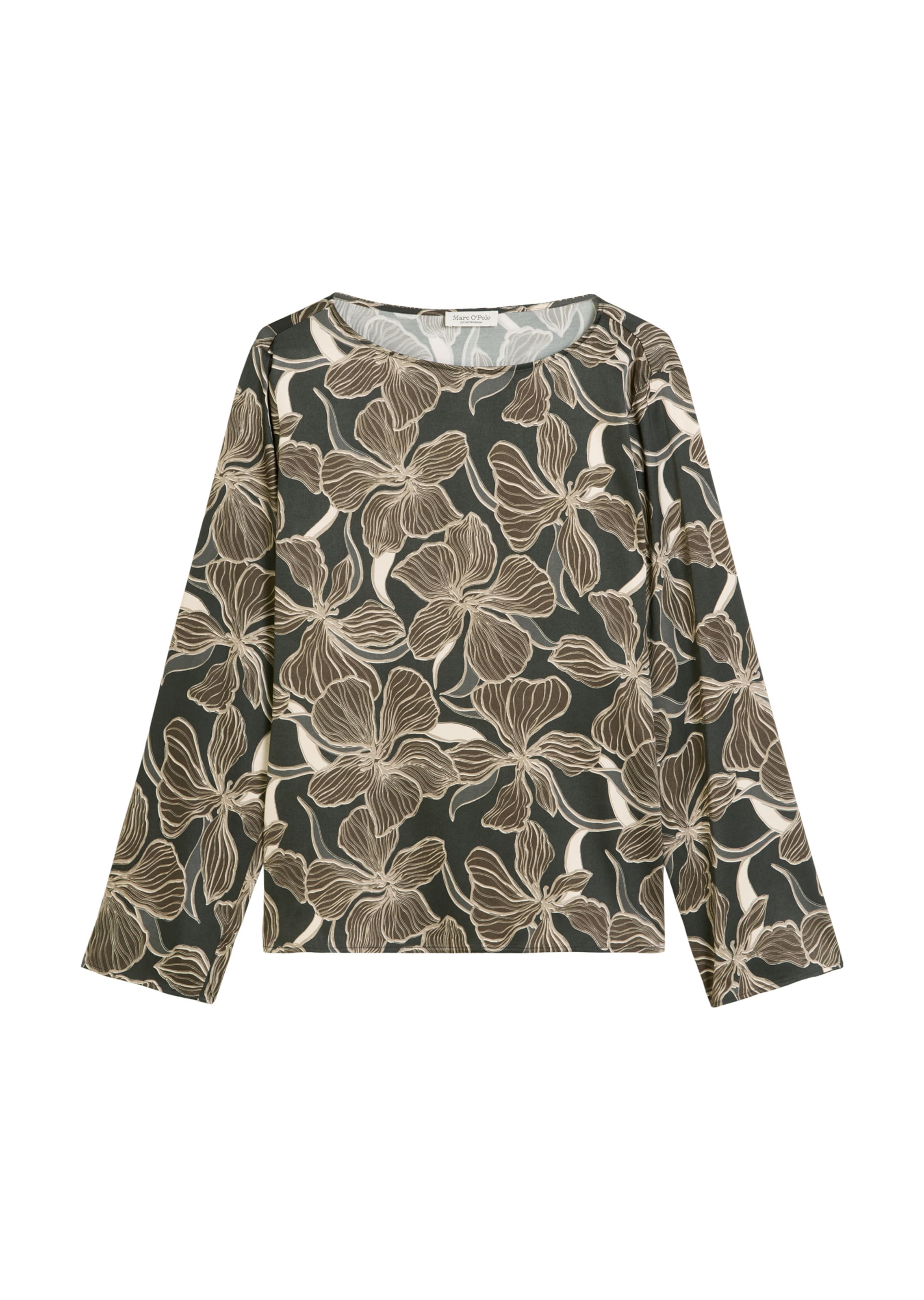 Marc O'Polo Shirt in Grey: front