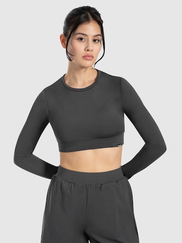 Smilodox Shirt ' Tisha ' in Grey: front
