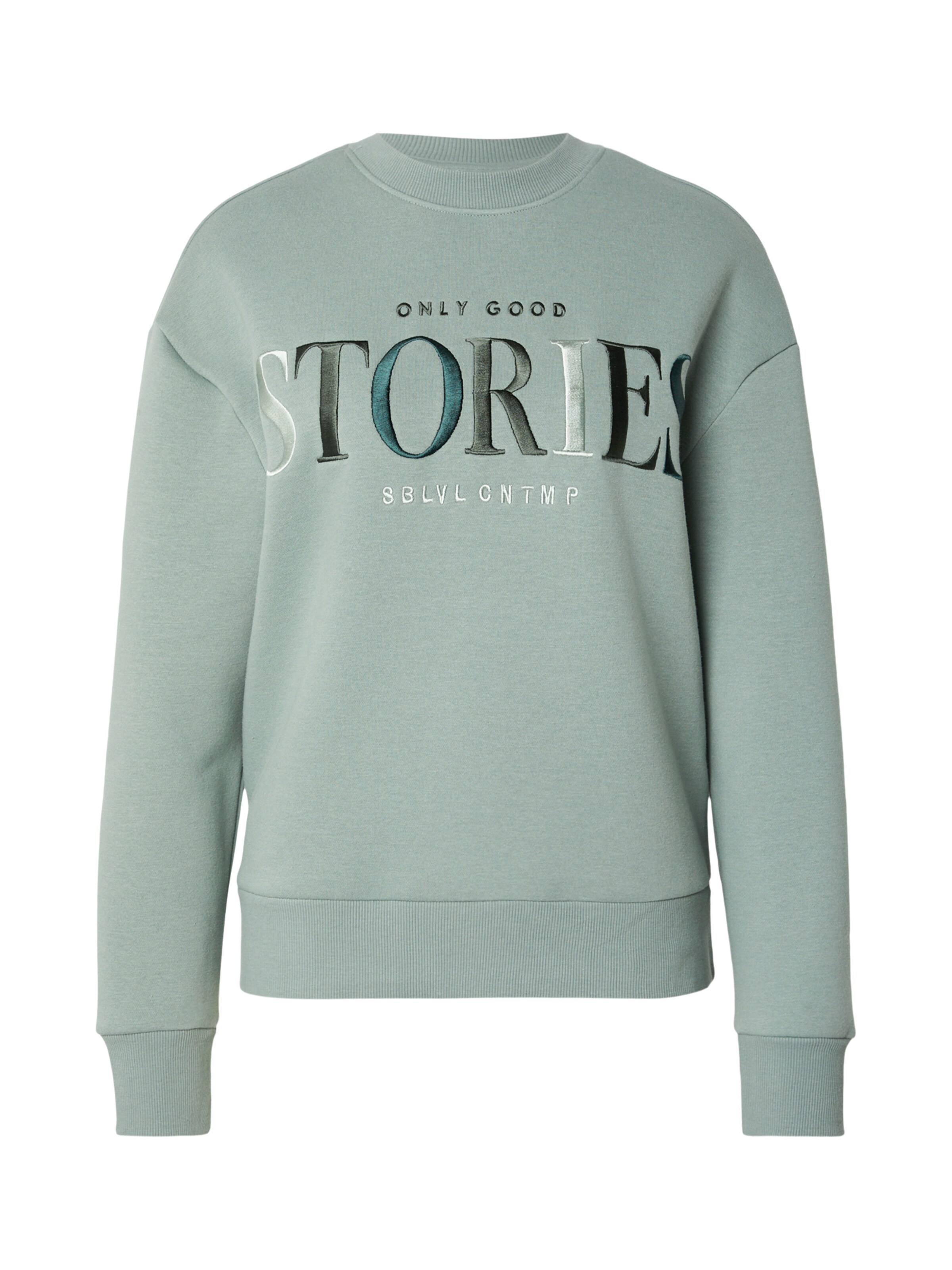 Sublevel Sweatshirt in Grün: Vorderseite