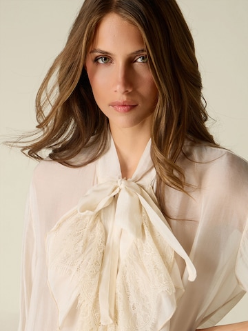 oltre - Blusa en blanco