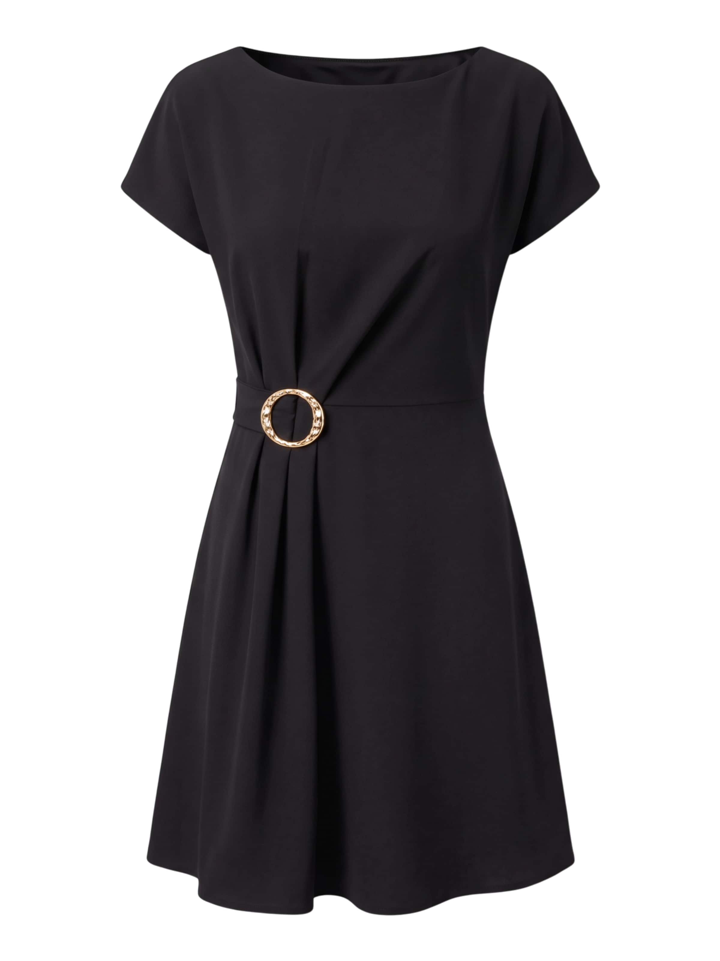 Rochie 'Talisha' de la ABOUT YOU pe negru: față