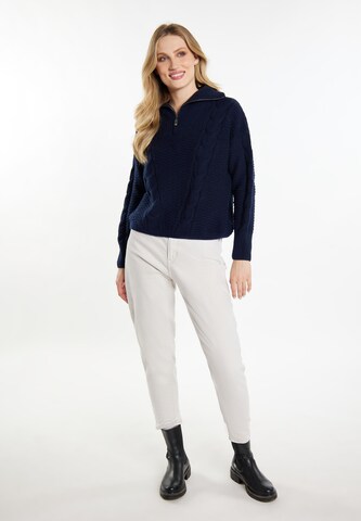 Pull-over 'Incus' DreiMaster Vintage en bleu