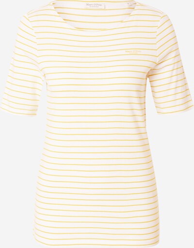 Marc O'Polo T-Shirt in gelb / weiß, Produktansicht