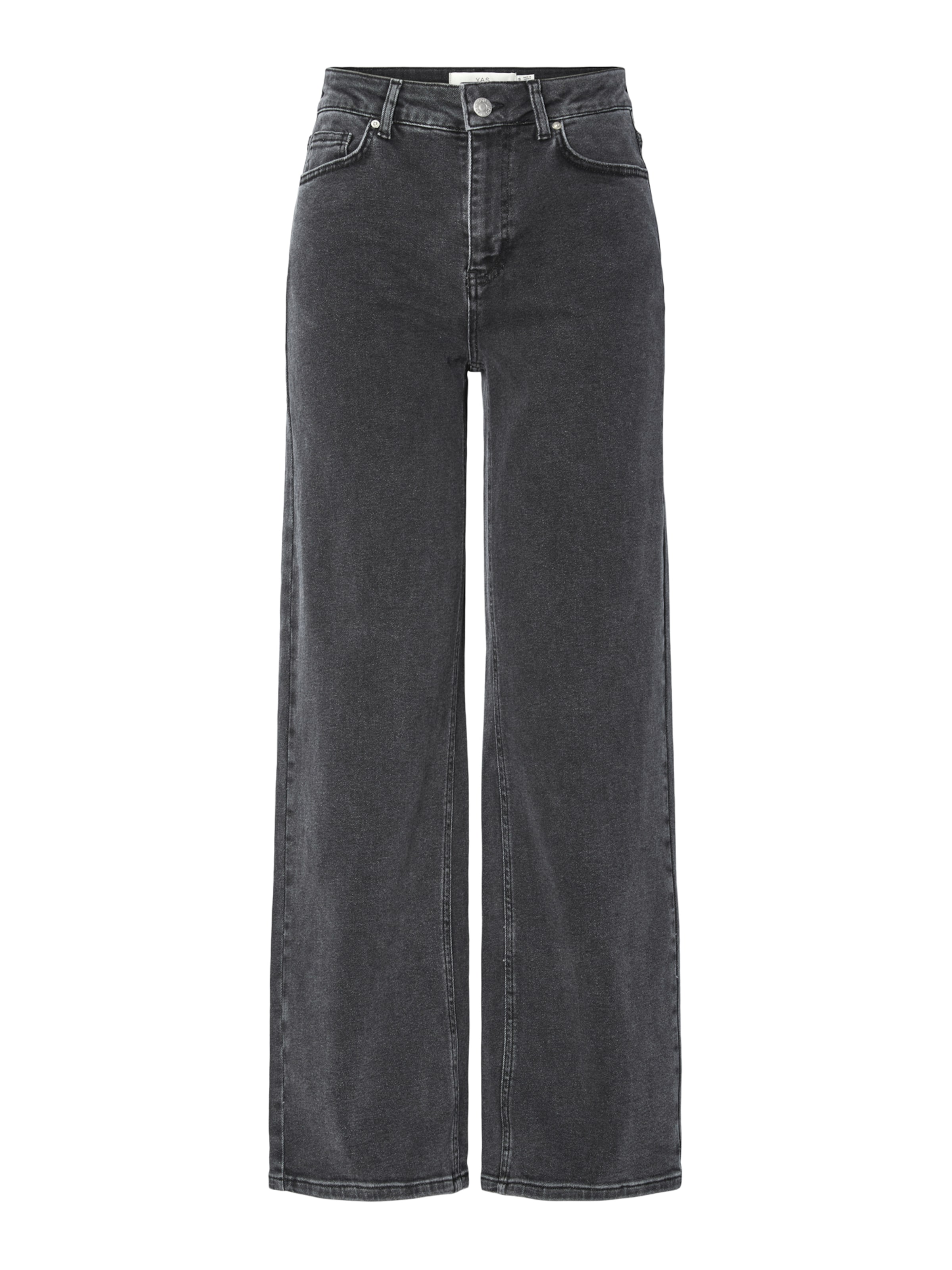 YAS - Regular Calças de ganga 'YASROSIE' em cinzento: frente