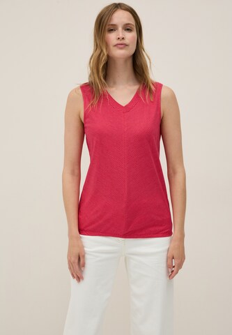 CECIL Top in Rot: Vorderseite