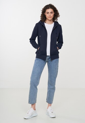 recolution Zip-Up Hoodie 'Dahlia' in Blue