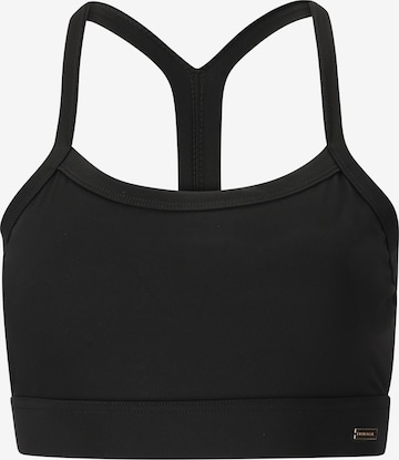 Athlecia Low Support Sports bra 'Bloom V2' in Black: front