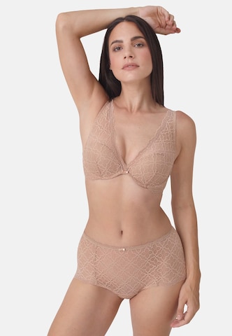 sassa Panty 'Happy Choice' in Beige: Vorderseite