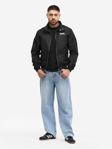 LONSDALE - Chaqueta de entretiempo 'Akeld' en negro