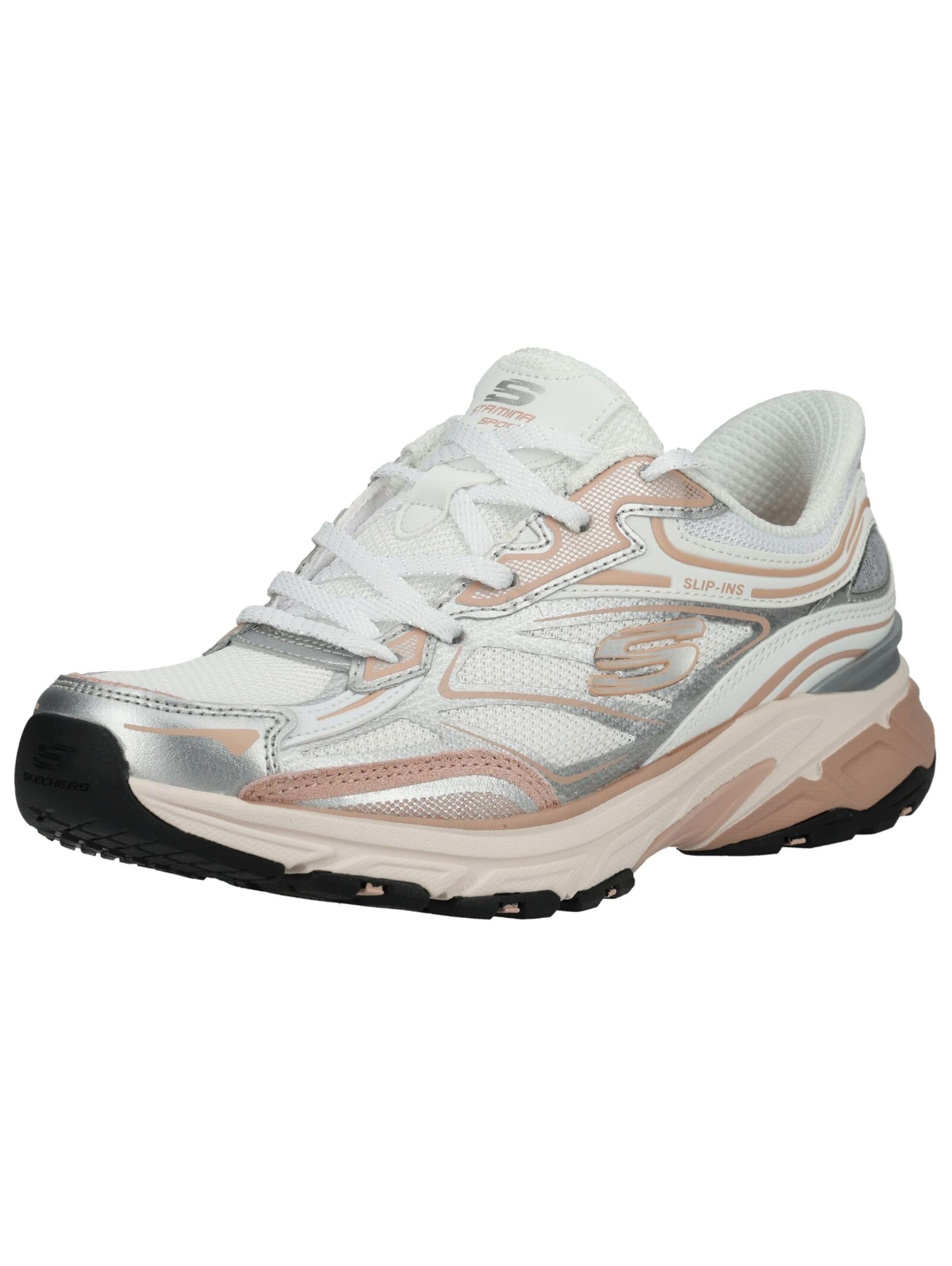 Sneaker bassa di SKECHERS in bianco: frontale