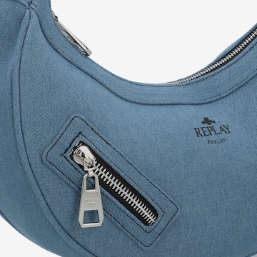 REPLAY Schultertasche in Blau