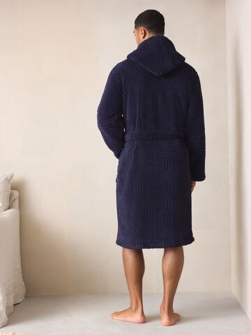 Next - Roupão comprido em azul