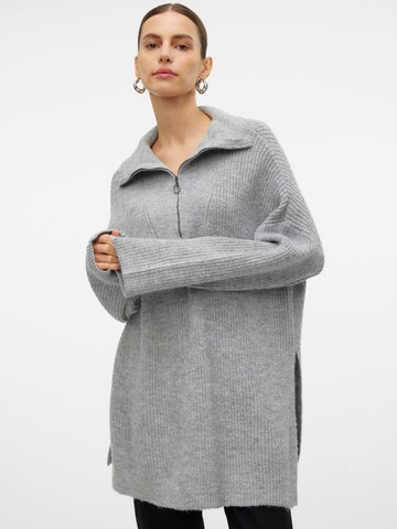VERO MODA Sweater 'Pernilla' in Grey