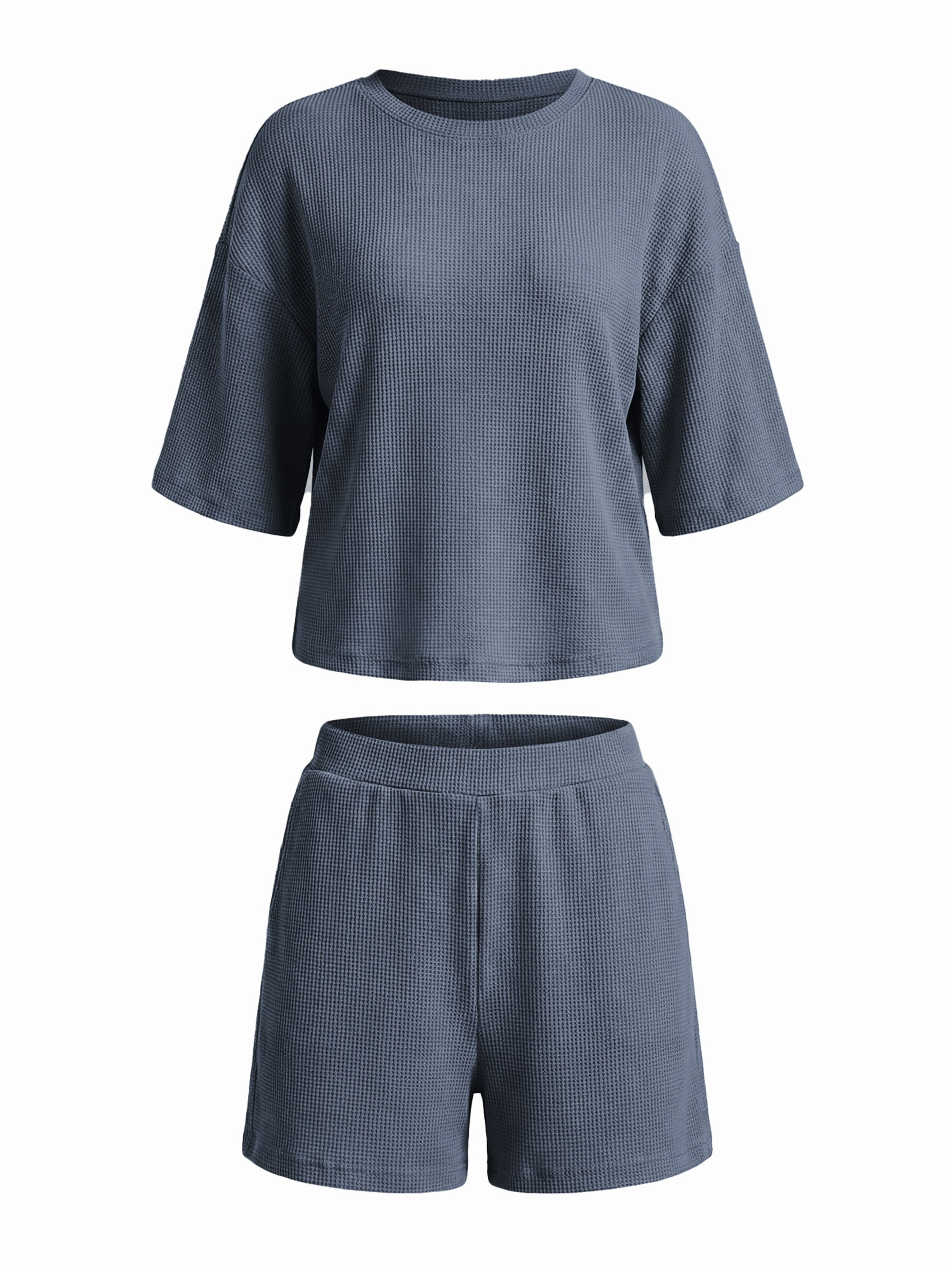 Imily Bela - Traje de pantalón en azul: frente