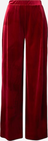 ABOUT YOU Wide Leg Housut 'Liliana' värissä punainen: etupuoli