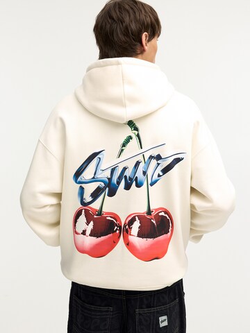 Pull&Bear Sweatshirt in Weiß: Vorderseite