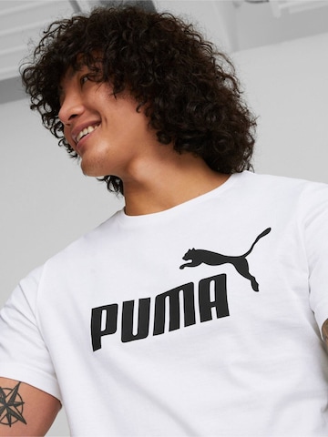 PUMA Shirt 'Puma Essentials' in Wit