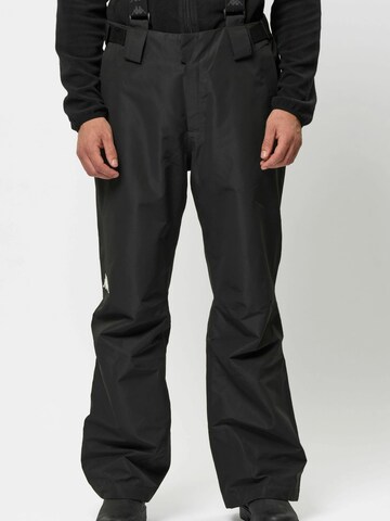 KAPPA Regular Housut ' Ski Pant ' värissä musta: etupuoli