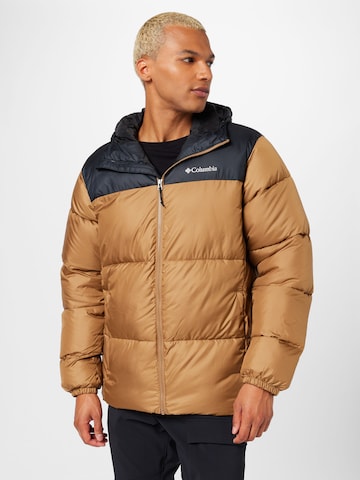 COLUMBIA Outdoor jacket 'Puffect™' in Brown: front