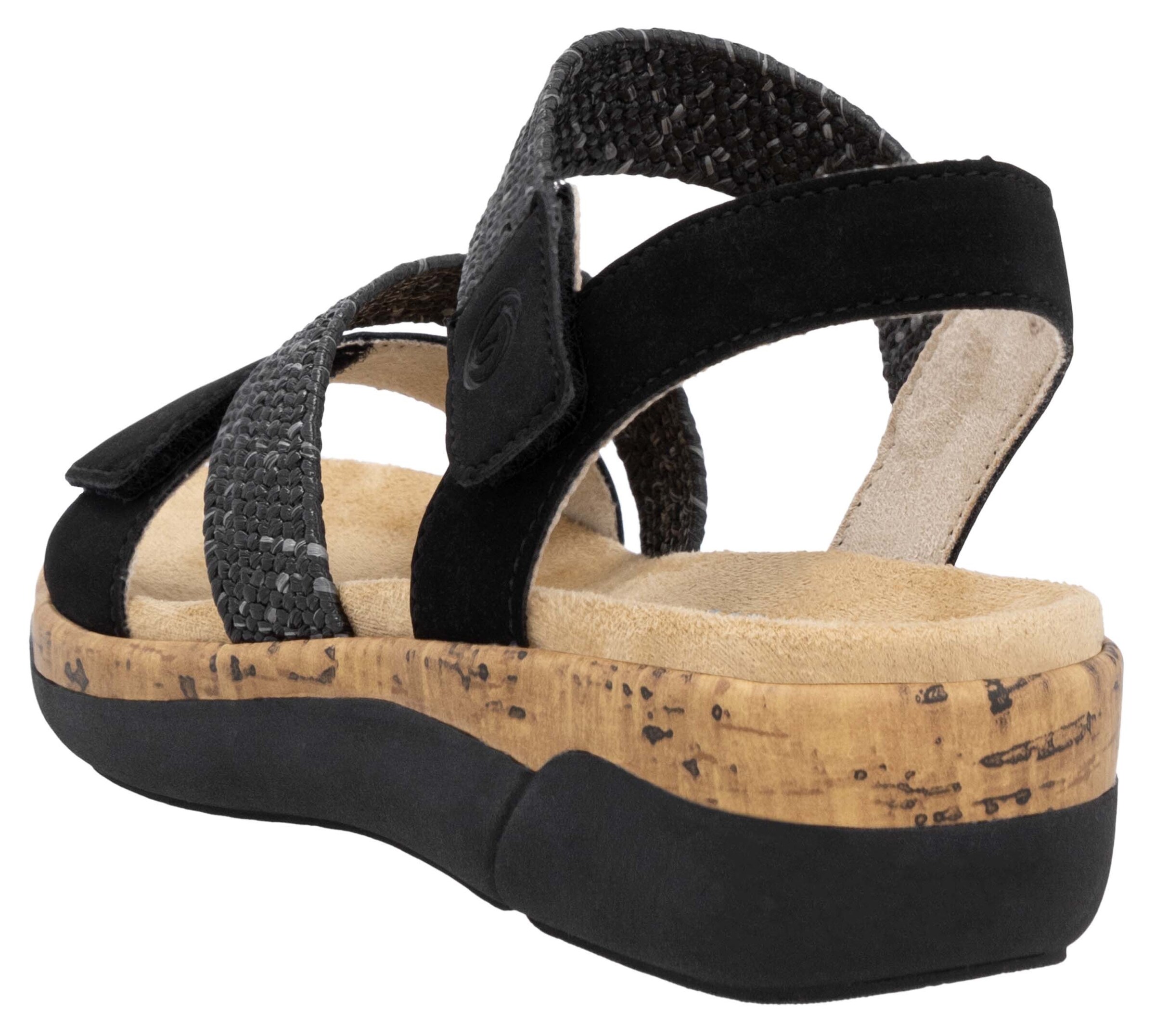 Sandalo di REMONTE in nero