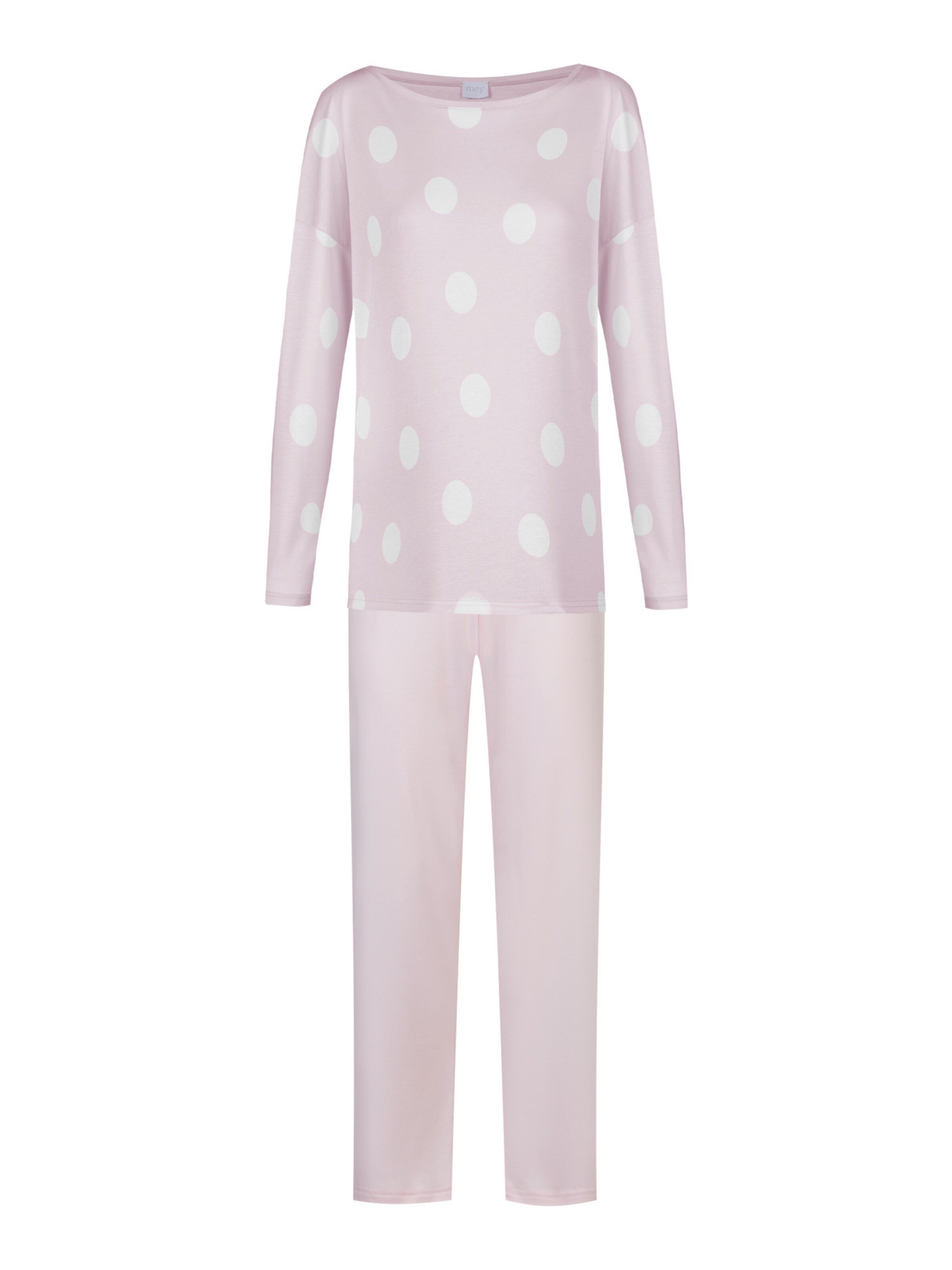 Pyjama 'Pretty Dots' Mey en rose : devant