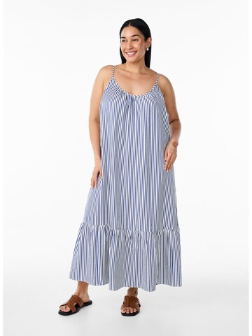 Robe 'Canavas' Zizzi en bleu