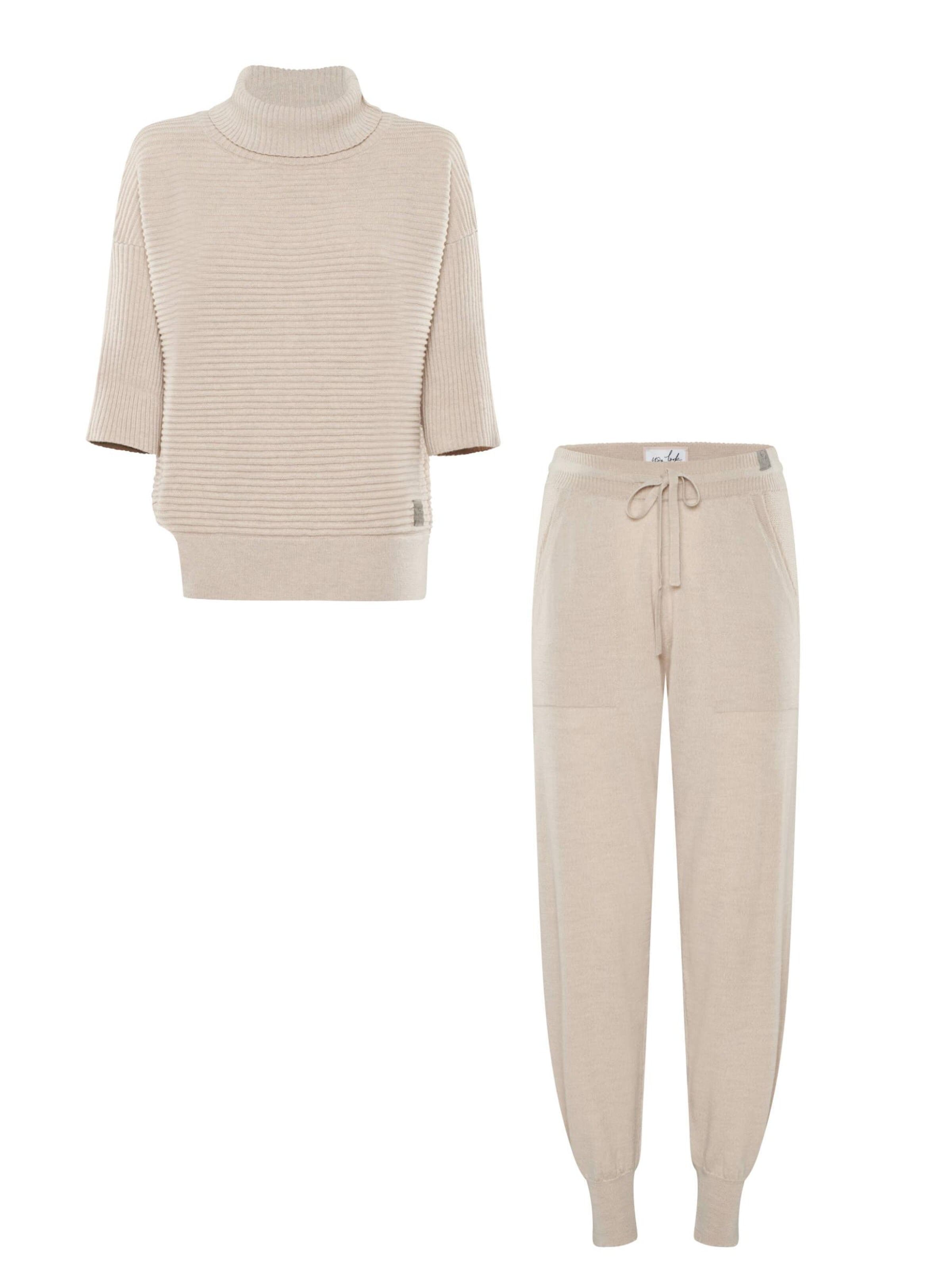 Tenue d'intérieur YOU LOOK PERFECT en beige : devant