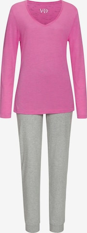 VIVANCE Pyjama in Grün: Vorderseite