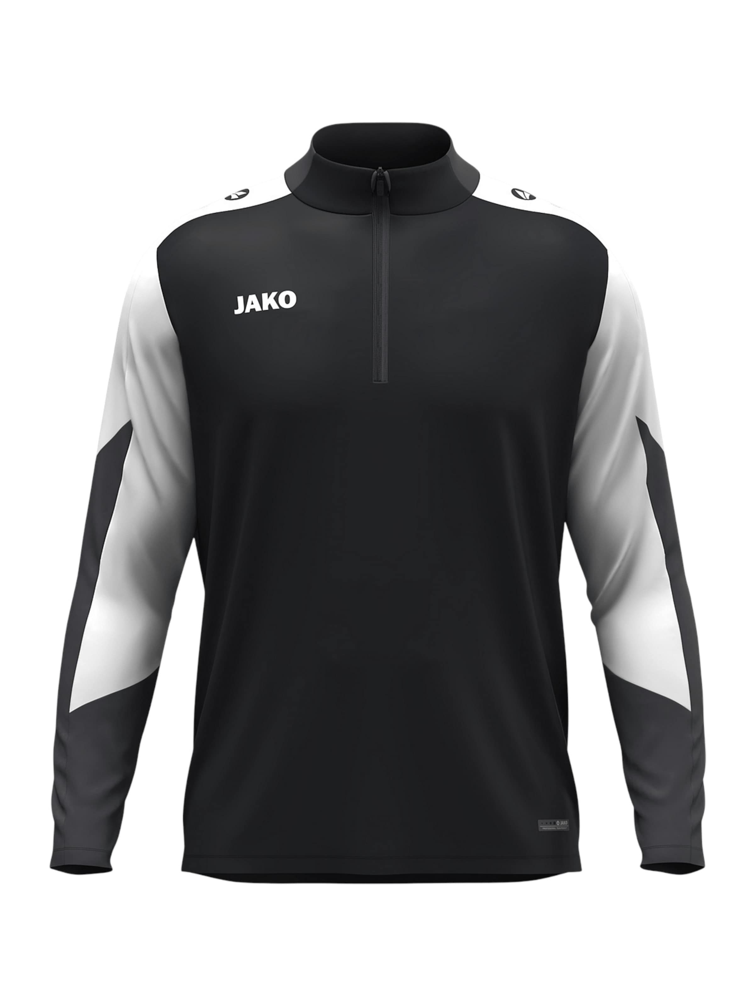 JAKO Sportsweatshirt 'Dynamic' in Schwarz: Vorderseite