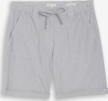 TOM TAILOR - Calças chino em azul: frente