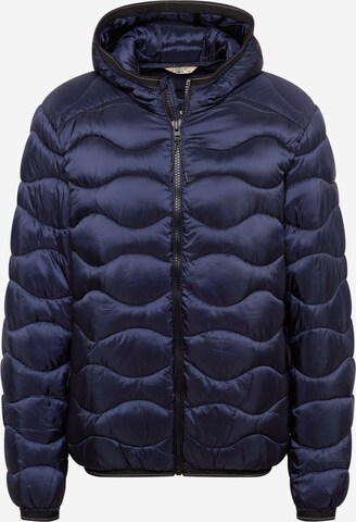 Hailys Men Between-Season Jacket 'Isaac' in Blue: front