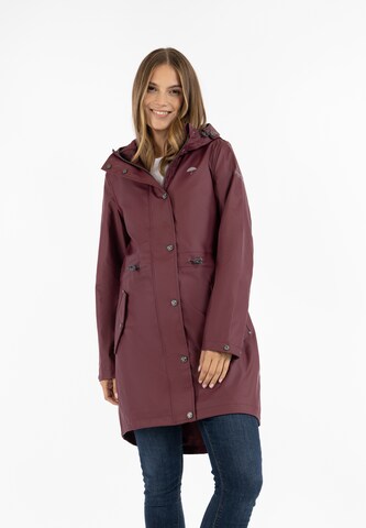 Manteau fonctionnel 'Bridgeport' Schmuddelwedda en marron : devant