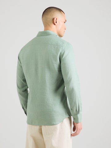 Dstrezzed Regular Fit Paita 'Jagger' värissä vihreä