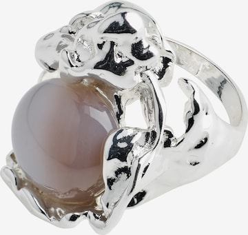 Bague 'FLOW' Pilgrim en argent : devant