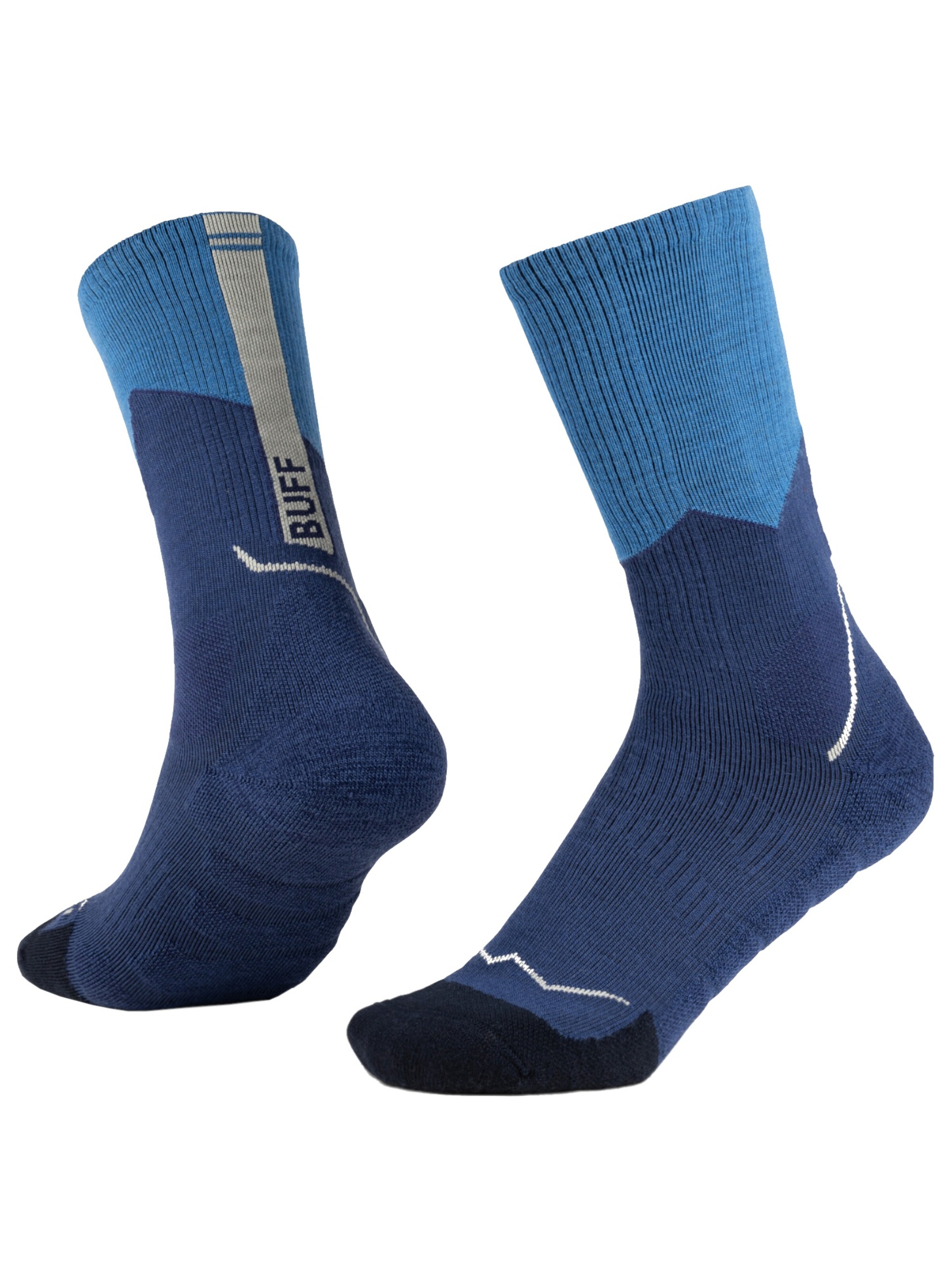 BUFF Socken 'BUFF Merino Midweight Crew Socks'‌‌‌‌‌‌‌‌‌‌ in Blau: Vorderseite