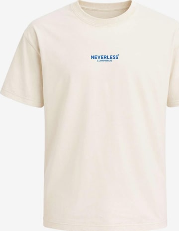 Neverless Shirt 'Lumineus' in Beige: Vorderseite
