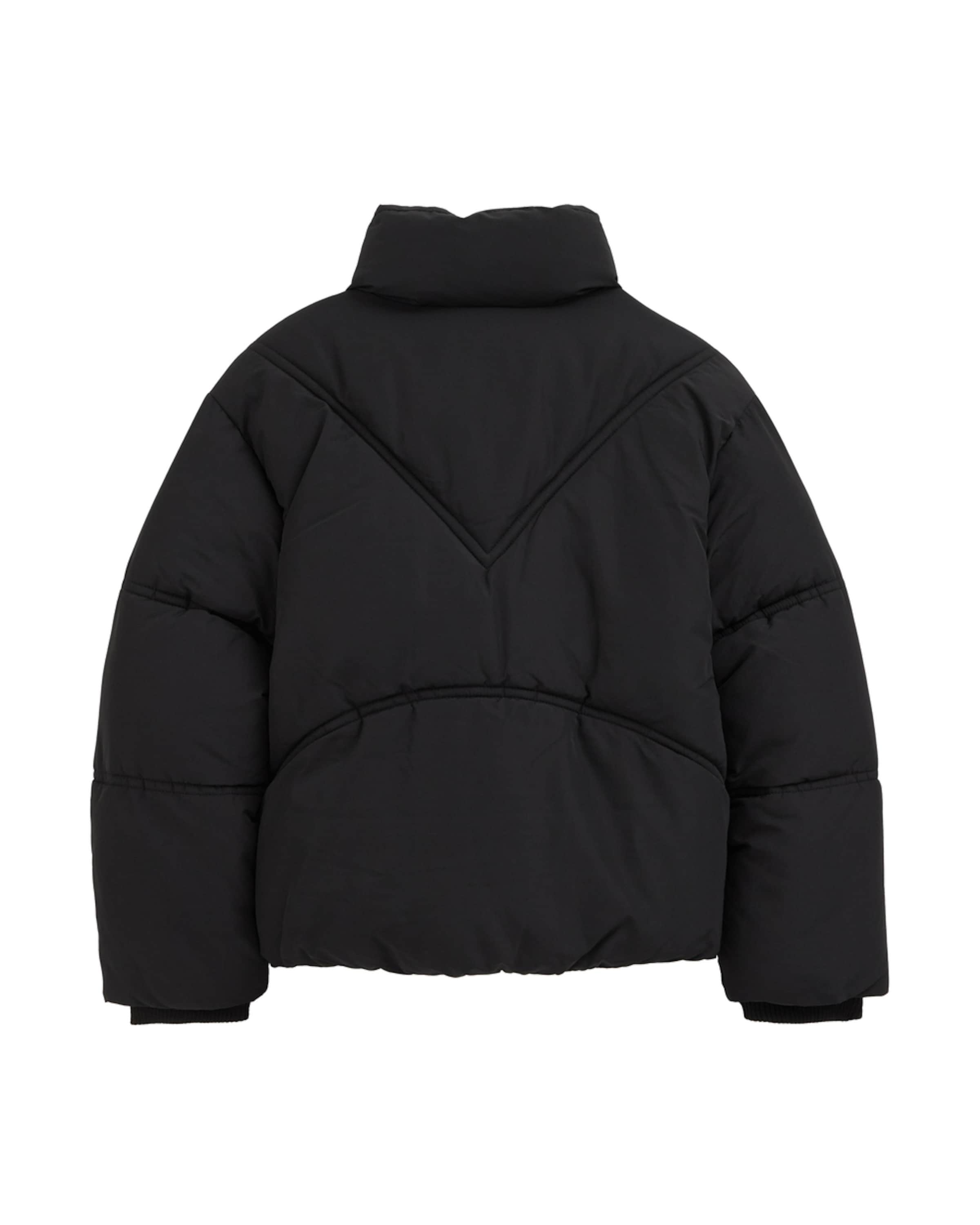 WE Fashion Winterjacke in Schwarz