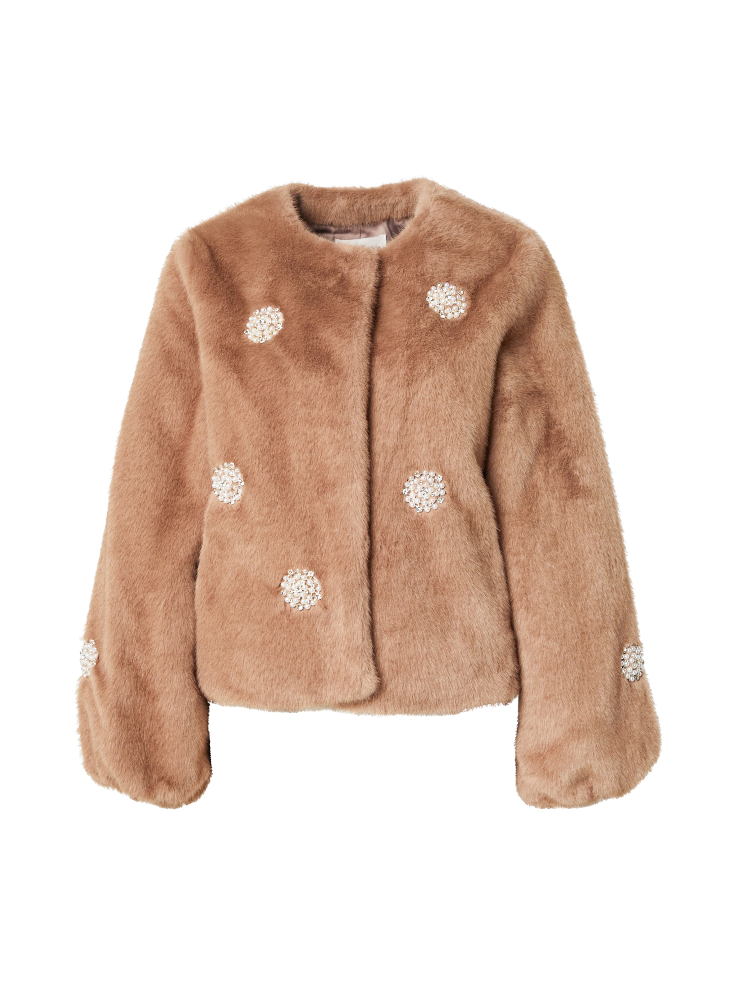 Derhy Φθινοπωρινό και ανοιξιάτικο μπουφάν 'REGGAE' σε μπεζ: μπροστά