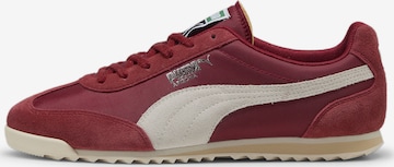 PUMA Platform trainers in Red: front
