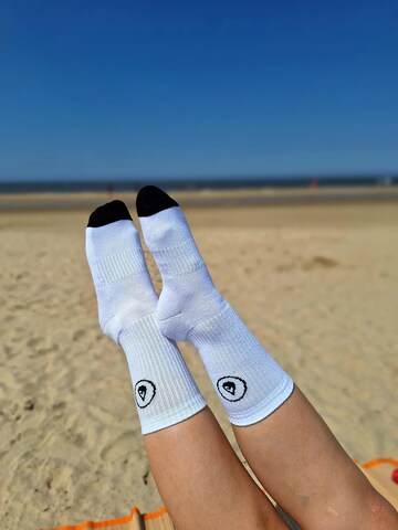 Wave Hawaii Socken in Weiß