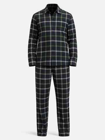 PANTONECLO - Pijama largo 'Pantoneclo Men’s Nightwear Set' en negro: frente