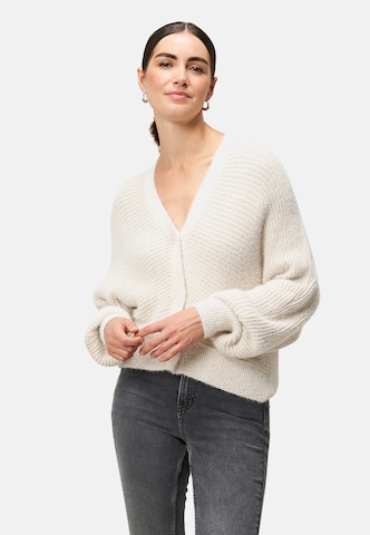 zero Strickjacke in Beige: Vorderseite