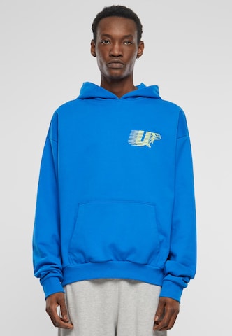 MT Upscale Sweatshirt 'Athletic Club' in Blue: front