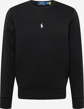 Sweat-shirt Polo Ralph Lauren en noir : devant