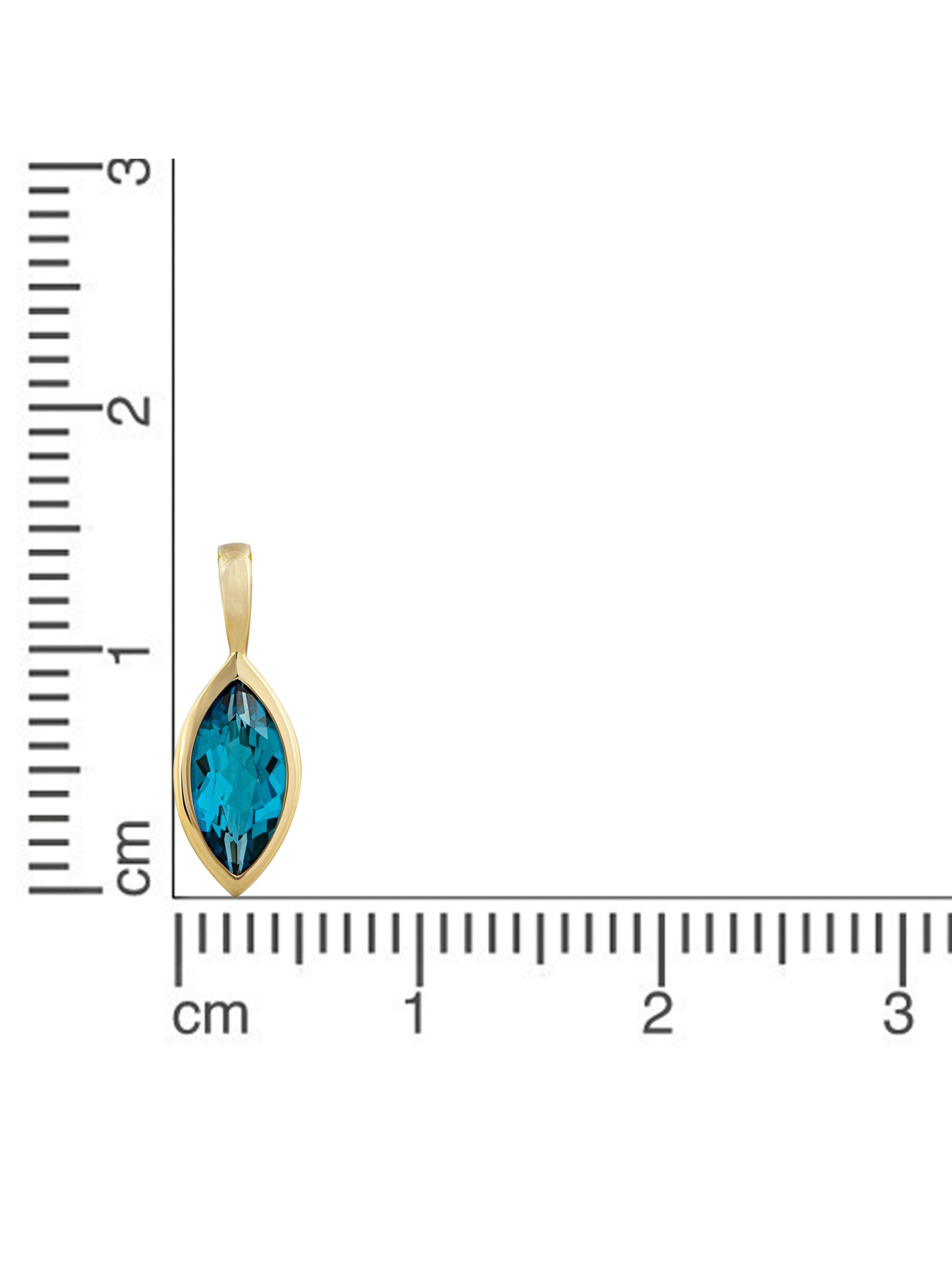 Pendentif Orolino en jaune