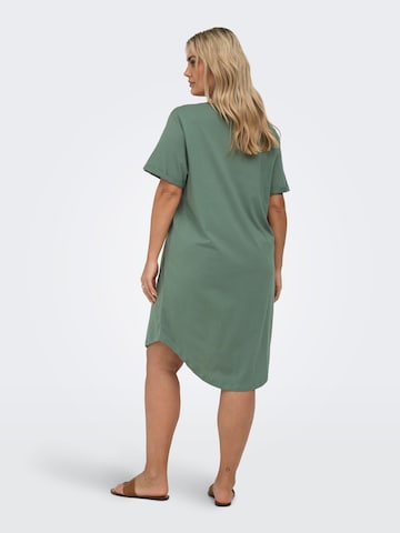 ONLY Carmakoma Šaty 'CARBloom' – zelená
